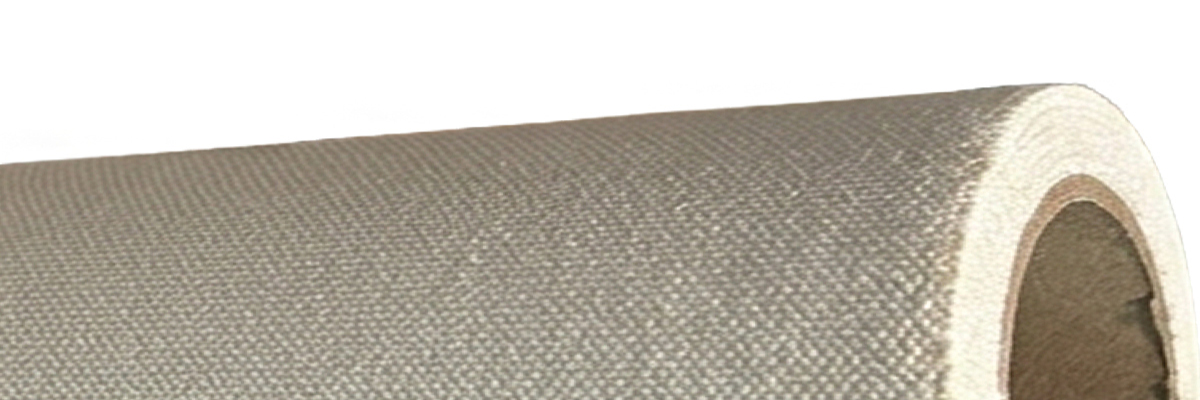 Liquid silicone rubber coated fiberglass fabric
