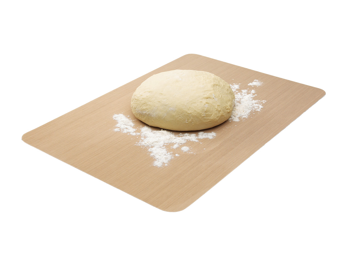 PTFE adhesive table and chute liners for sticky food processing ingredients