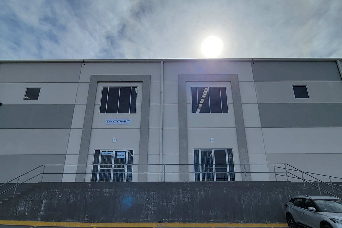 Taconic fabrication facility in Arteaga Mexico