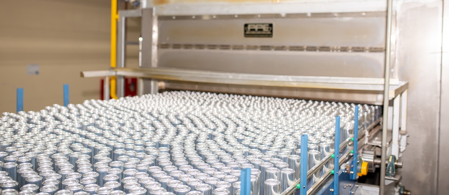 PTFE coated open mesh material used for can drying applications