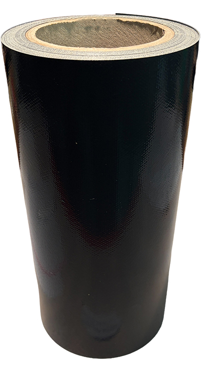 Tac-Black black pigmented PTFE coated fiberglass fabric