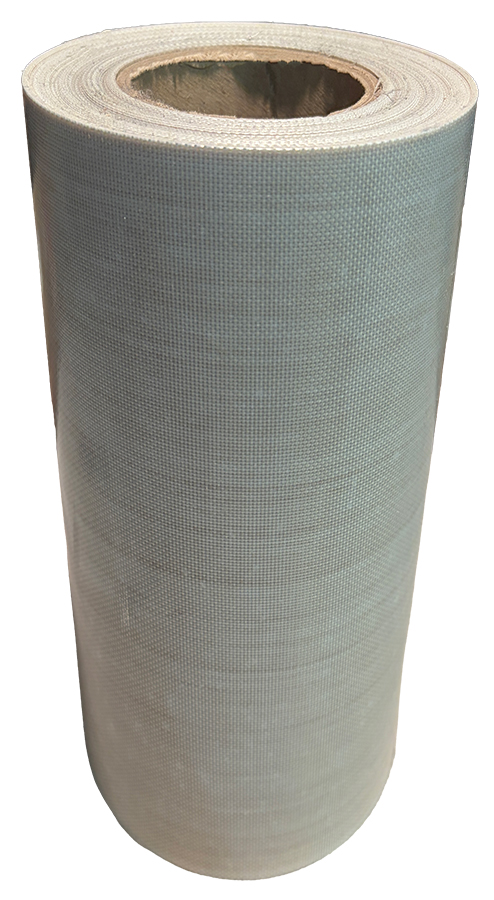 Mechanical grade PTFE coated fiberglass fabric for textured industrial applications