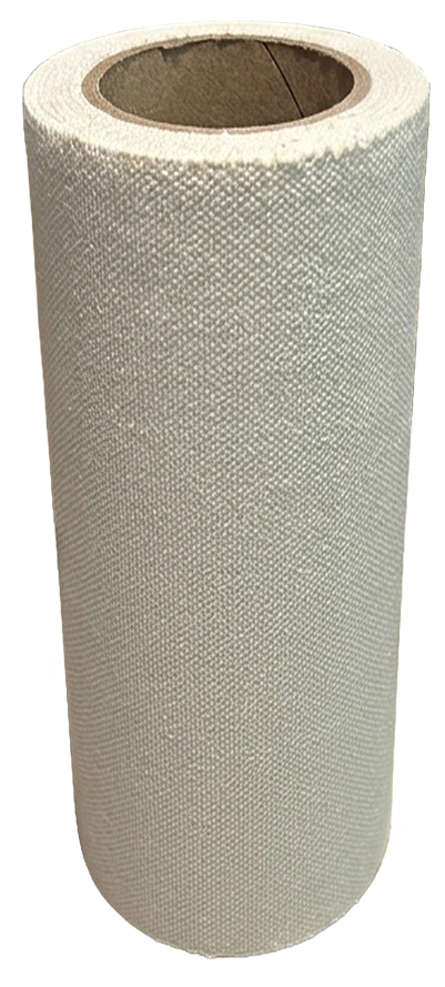 Pigmented PTFE coated fiberglass fabric with liquid silicone rubber surface